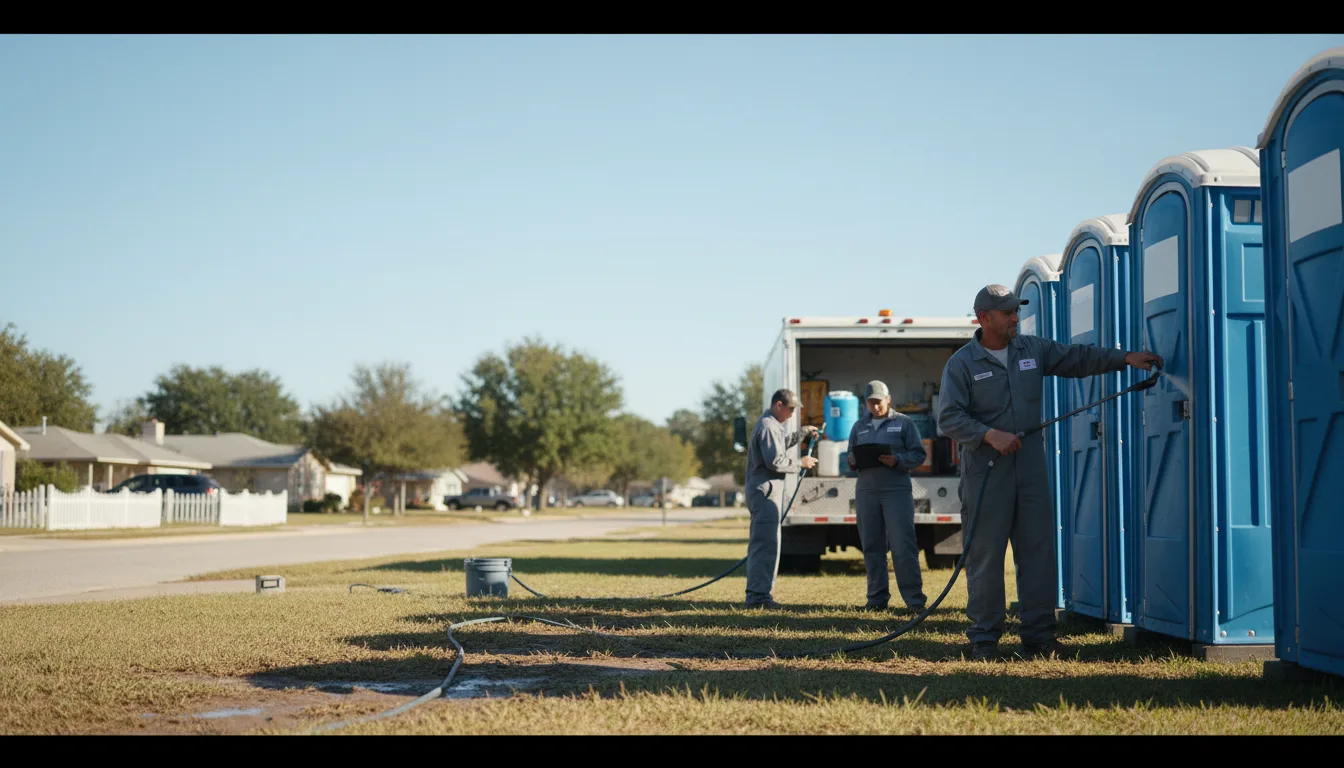 Long-Term Portable Toilet Rental in Vandalia, OH near me